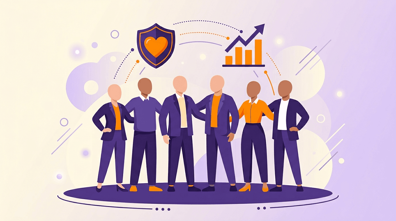 Everyx team and company illustration