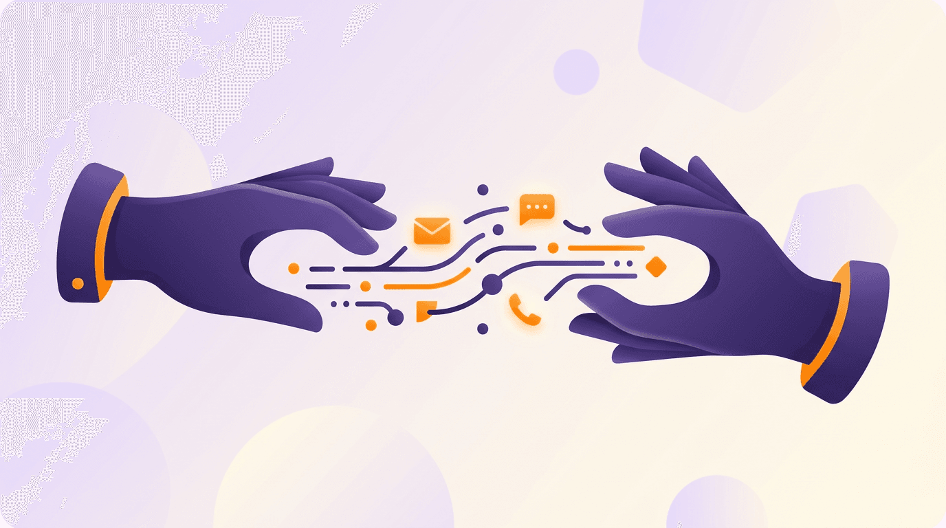 Everyx partnership and communication illustration